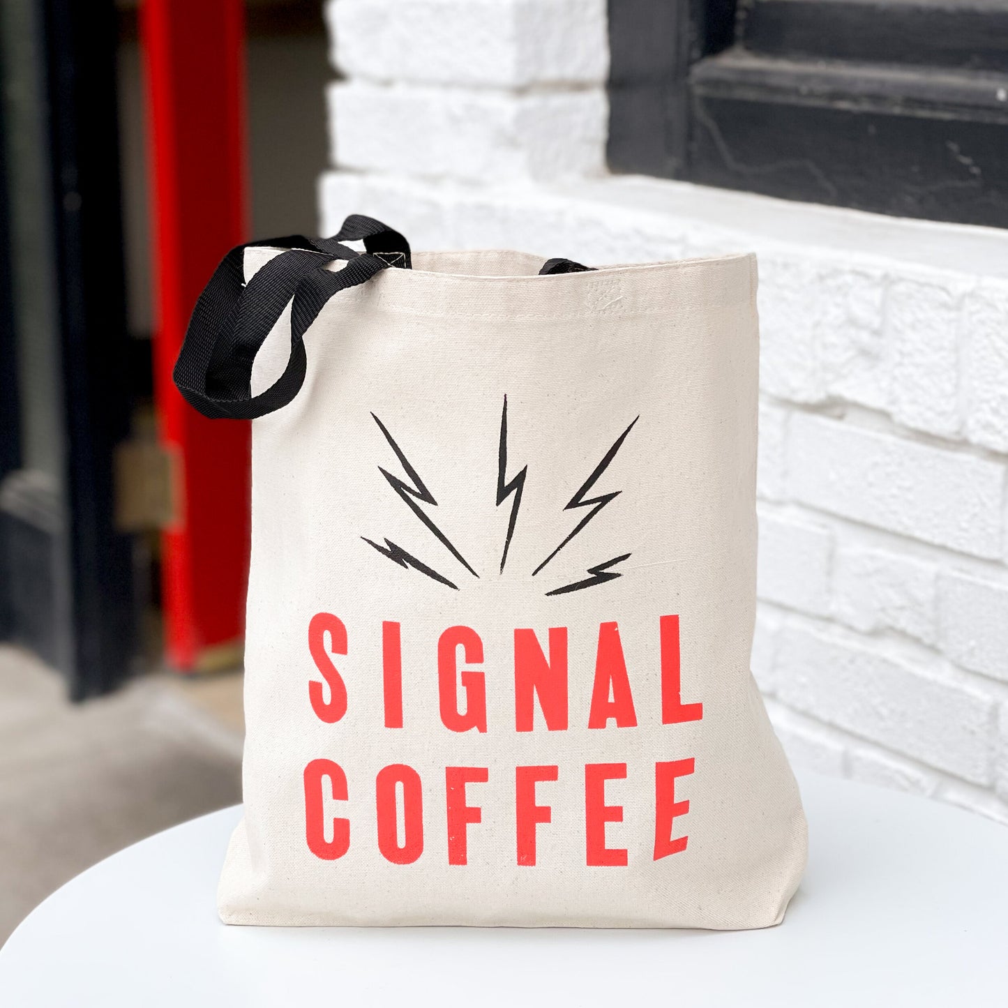 SIGNAL TOTE by @milkfedpress